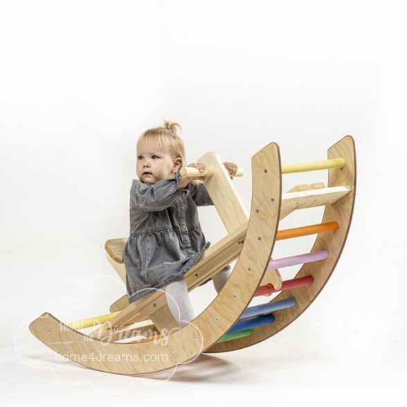 Customizable Climbing Arch And Swing