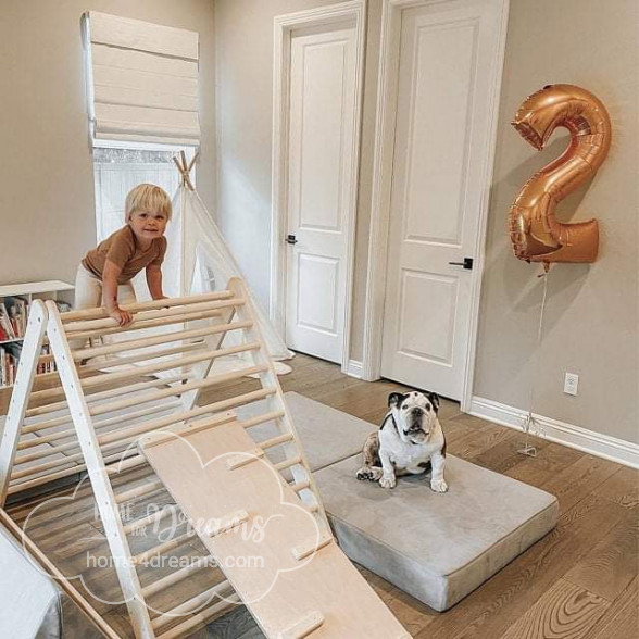 Wooden Ladder Climbing Toy For Toddlers And Pre-school Children 