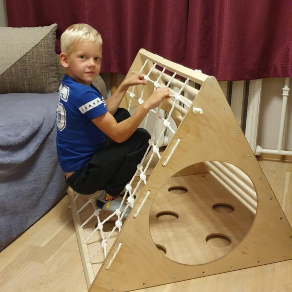 Triángulo de escalada, Kletterdreieck, Escalador de bebés, Escalera de escalada, Triángulo de escalón, Estructura de escalada